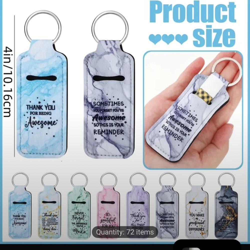 Keychain Chapstick Holder - Chose 1 - Picture 5 of 9